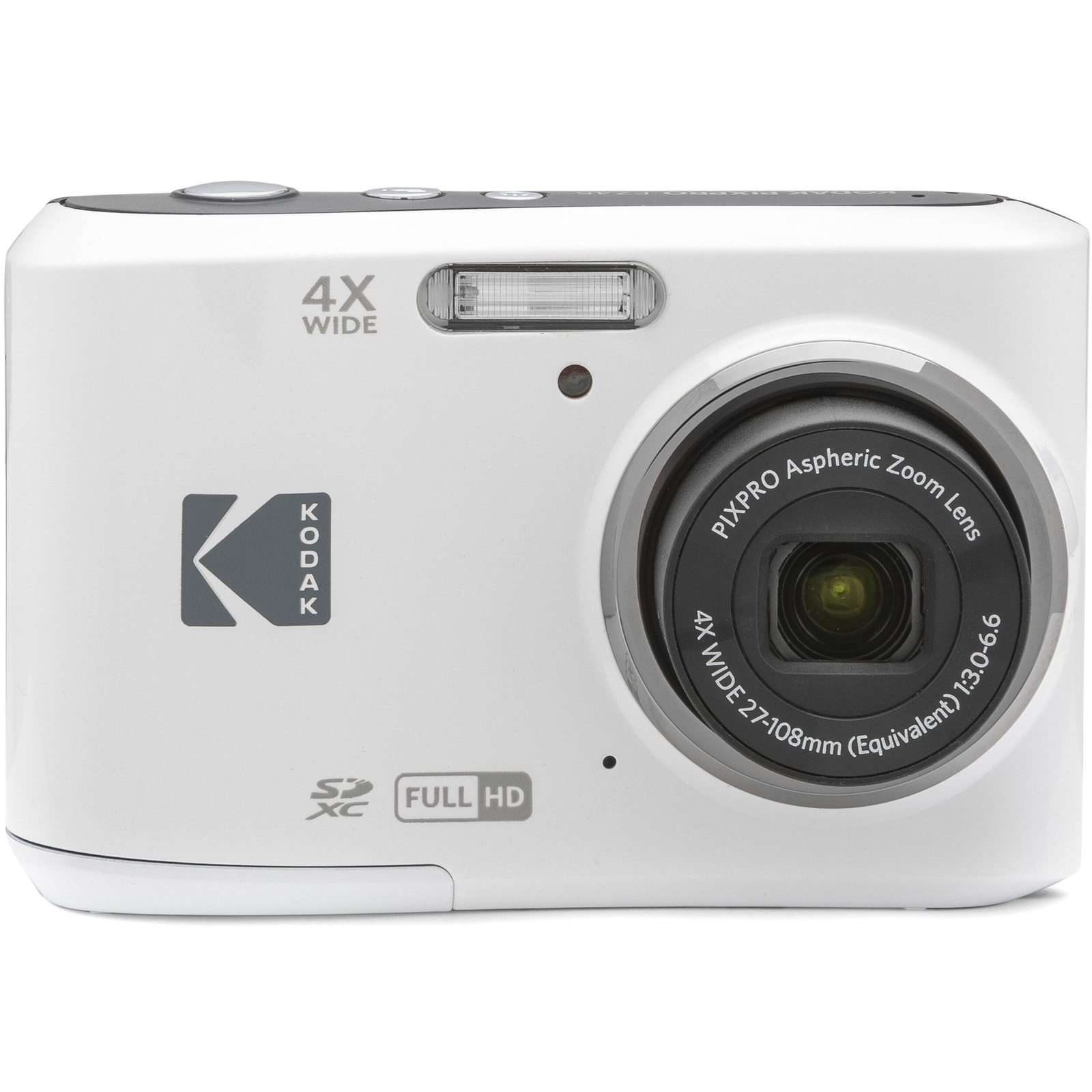 Kodak Pixpro FZ45 Kompakt Digitális fényképezőgép - Fehér (FZ45WH)-0